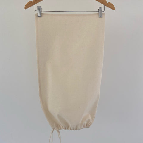 100% Cotton Drawstring Bag  - Natural