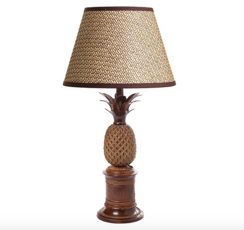 Bermuda Table Lamp Base - Antique Brown