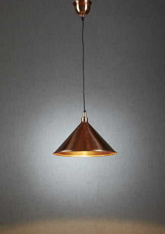 Riverway Hanging Lamp - Copper
