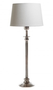 Chelsea Table Lamp Base - Antique Silver