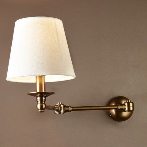 Portland Wall Lamp - Antique Brass (base only)