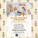 1st April 2023 - Block Printing Techniques with Cate Barlow X Foodie Friends at Bishop’s Lodge Historic House, Hay