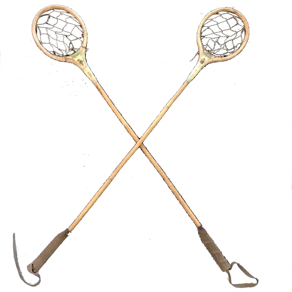 Pair of Vintage Polo Cross Racquets – Textile & Twig