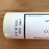 Vintage (unopened) Colefax & Fowler wallpaper rolls - Lyme Park, Blue.