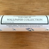 Vintage (unopened) Colefax & Fowler wallpaper rolls - Lyme Park, Blue.