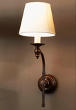 Soho Curved Sconce Base - Bronze