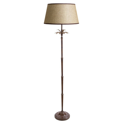 Casablanca Palm Tree Floor Lamp Base - Brown