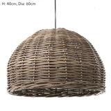 Rattan Hanging Pendant - Small or Large