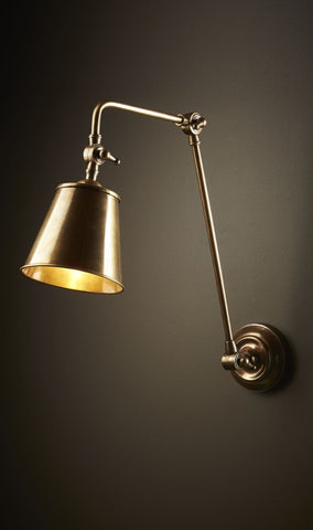 Cromwell Wall Lamp - Brass