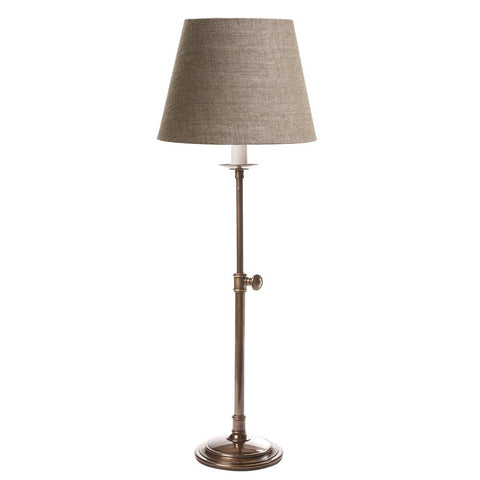 The Davenport Table Lamp Base - Antique Brass